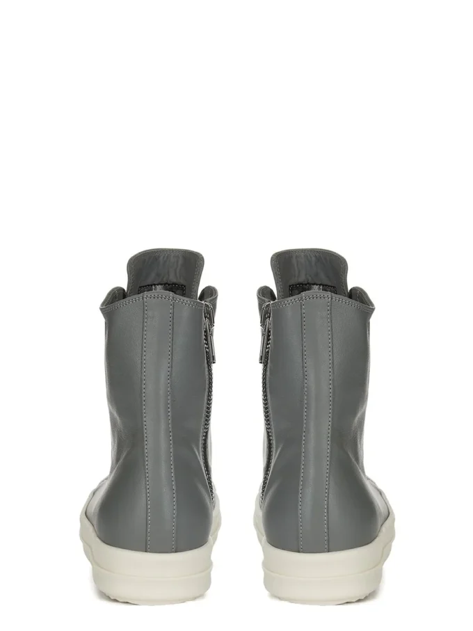 Buty sportowe RICK OWENS FW25 CONCORDIANS z pranej skóry cielęcej w kolorze indygo/mleko/mleko RP02E4890LCO-0611