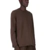 DRKSHDW FW25 CONCORDIANS BLUZA Z OKRĄGŁYM KOŁNIERZEM W KOLORZE CIEMNEGO PYŁU. DU02E7279RIGP-78