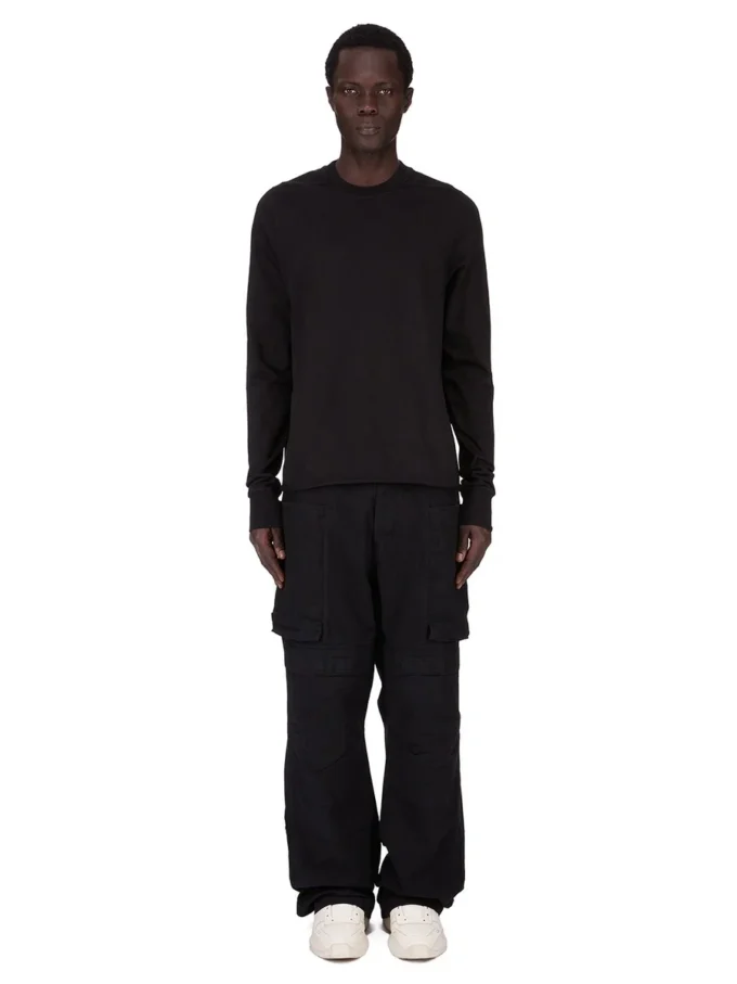 DRKSHDW FW25 CONCORDIANS BLUZA Z OKRĄGŁYM KOŁNIERZEM W KOSZULCE … DU02E7279RIGP-09