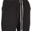 DRKSHDW FW25 CONCORDIANS CLASSIC CARGO DRAWSTRING W CZARNYM KOMPAKTOWYM, CIĘŻKIM KOSZULCE DU02E7370RIG-09