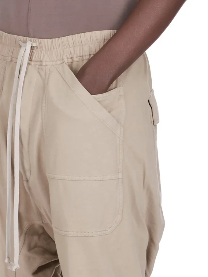 DRKSHDW FW25 CONCORDIANS CLASSIC CARGO DRAWSTRING W KOSZULCE DIRTY PEARL COMPACT HEAVY DU02E7370RIG-88
