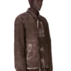 DRKSHDW FW25 CONCORDIANS CONCEALED ZIPFRONT JKT Z BAWEŁNY SZCZOTKOWANEJ DRKDUST. DU02E7775BMO-78