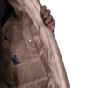 DRKSHDW FW25 CONCORDIANS CONCEALED ZIPFRONT JKT Z BAWEŁNY SZCZOTKOWANEJ DRKDUST. DU02E7775BMO-78