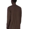 DRKSHDW FW25 CONCORDIANS LS LEVEL T W CIEMNYM PYLE BAWEŁNIANA KOSZULKA Z GAZKI DU02E7260BH-78