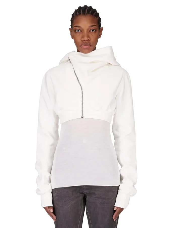 DRKSHDW FW25 CONCORDIANS MICRO MOUNTAIN HOODIE W MILK FURKA HEAVY SWEATSHIRT DS02E7237F-11