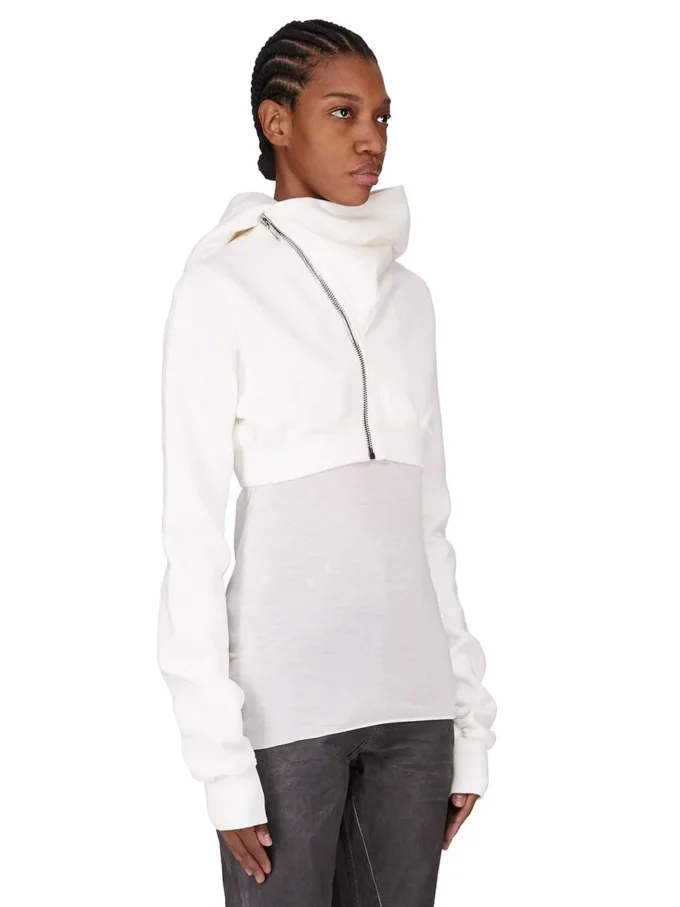 DRKSHDW FW25 CONCORDIANS MICRO MOUNTAIN HOODIE W MILK FURKA HEAVY SWEATSHIRT DS02E7237F-11