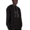 DRKSHDW FW25 CONCORDIANS OVERSIZED HOODIE W KOLORZE CZARNYM/PERŁOWYM FURKA HEAVY SWEATSHIRT DU02E7262FEP3P-0908