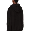 DRKSHDW FW25 CONCORDIANS OVERSIZED HOODIE W KOLORZE CZARNYM/PERŁOWYM SLUP FELPA DS02E7241FSLP1P-0908