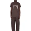DRKSHDW FW25 CONCORDIANS POZIOM T W KOSZULCE BAWEŁNIANEJ DIRTY DARKDUST/GRUSZKA O ŚREDNIEJ GRUBOŚCI DU02E7250RNEP4P-7808