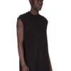 DRKSHDW FW25 CONCORDIANS TARP T-shirt w czarnym bawełnianym żakiecie z gazy DU02E7158BH-09