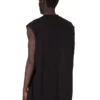 DRKSHDW FW25 CONCORDIANS TARP T-shirt w czarnym bawełnianym żakiecie z gazy DU02E7158BH-09