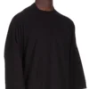 DRKSHDW FW25 CONCORDIANS TOMMY HUSTLER BLUZA W CZARNYM PODWÓJNIE SZCZOTKOWANYM KOSZULCE DU02E7266JDB-09