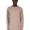 DRKSHDW FW25 CONCORDIANS TOMMY LS SWEAT W KOSZULCE Z PODWÓJNIE SZCZOTKOWANYM KOSZULKĄ DIRTY PEARL DU02E7292JDBP-88