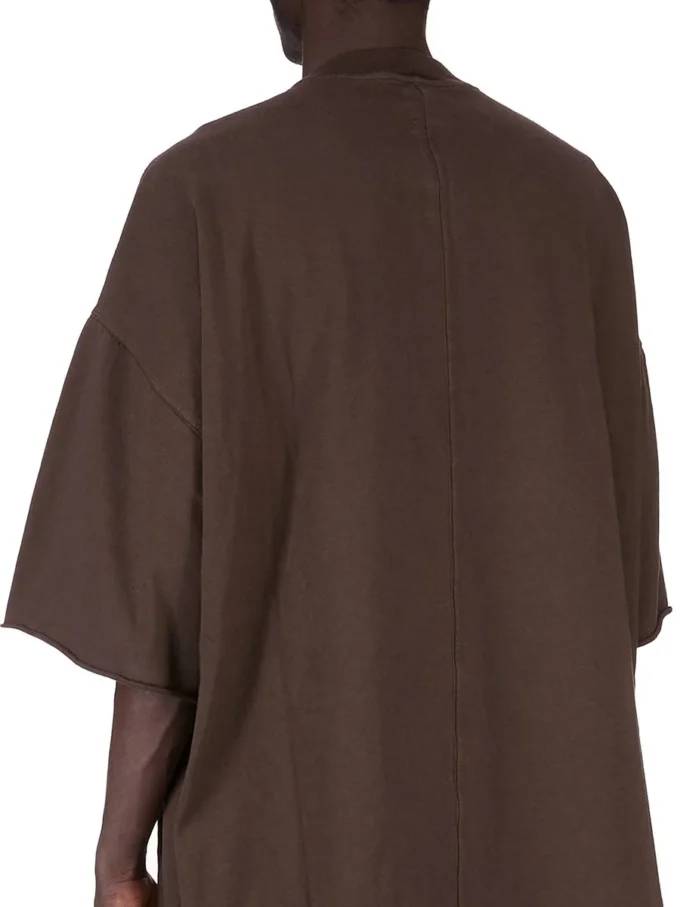 DRKSHDW FW25 CONCORDIANS TOMMY T W CIEMNYM PYLE KOMPAKTOWY, CIĘŻKI JERSEY DU02E7259RIG-78