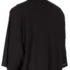 DRKSHDW FW25 CONCORDIANS TOMMY T W CZARNEJ BAWEŁNIANEJ KOSZULCE Z GAZKI DU02E7259BH-09