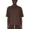 DRKSHDW FW25 CONCORDIANS WALRUS T W CIEMNYM PYLE ŚREDNIEJ GRUBOŚCI BAWEŁNIANA KOSZULKA DU02E7252RNP-78