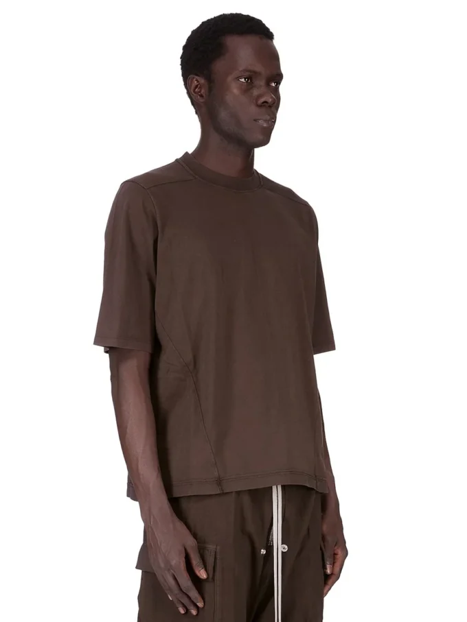 DRKSHDW FW25 CONCORDIANS WALRUS T W CIEMNYM PYLE ŚREDNIEJ GRUBOŚCI BAWEŁNIANA KOSZULKA DU02E7252RNP-78