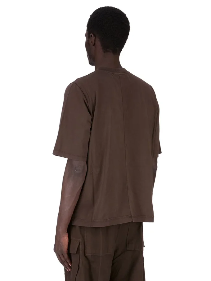 DRKSHDW FW25 CONCORDIANS WALRUS T W CIEMNYM PYLE ŚREDNIEJ GRUBOŚCI BAWEŁNIANA KOSZULKA DU02E7252RNP-78