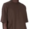 DRKSHDW FW25 CONCORDIANS WALRUS T W CIEMNYM PYLE ŚREDNIEJ GRUBOŚCI BAWEŁNIANA KOSZULKA DU02E7252RNP-78
