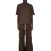 DRKSHDW FW25 CONCORDIANS WALRUS T W CIEMNYM PYLE ŚREDNIEJ GRUBOŚCI BAWEŁNIANA KOSZULKA DU02E7252RNP-78