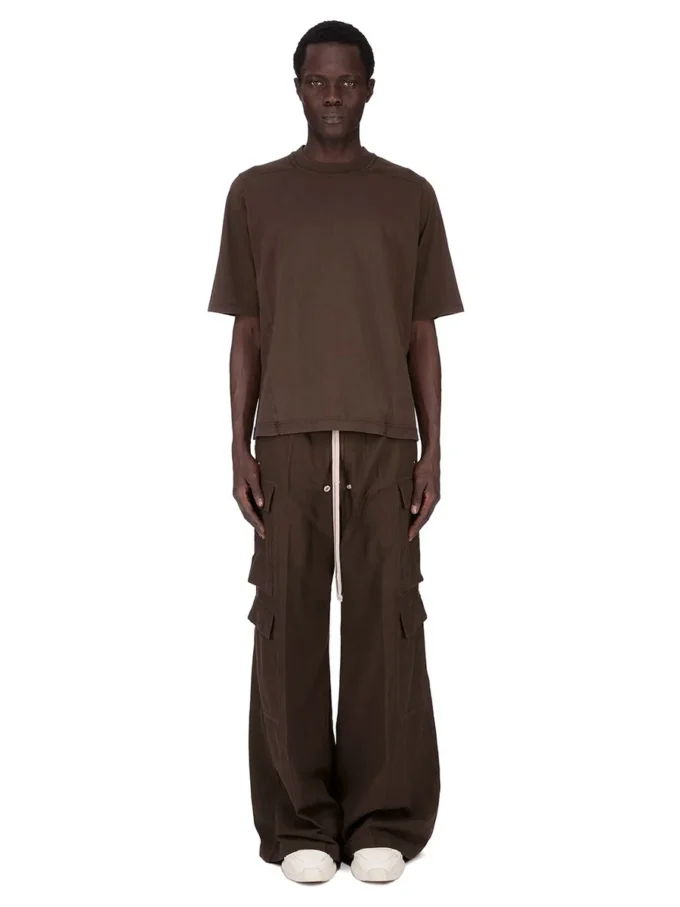 DRKSHDW FW25 CONCORDIANS WALRUS T W CIEMNYM PYLE ŚREDNIEJ GRUBOŚCI BAWEŁNIANA KOSZULKA DU02E7252RNP-78