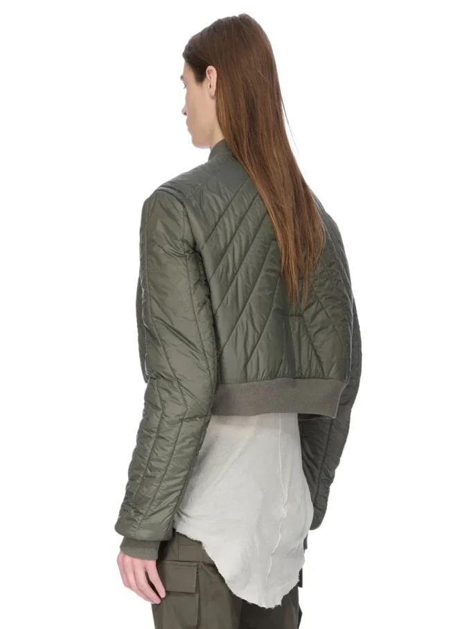 Kurtka lotnicza Ricka Owensa FW25 Concordians z pikowanego nylonu BOSCO LIGHT. RU02E1727NPT1-25