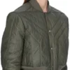 Kurtka lotnicza Ricka Owensa FW25 Concordians z pikowanego nylonu BOSCO LIGHT. RU02E1727NPT1-25
