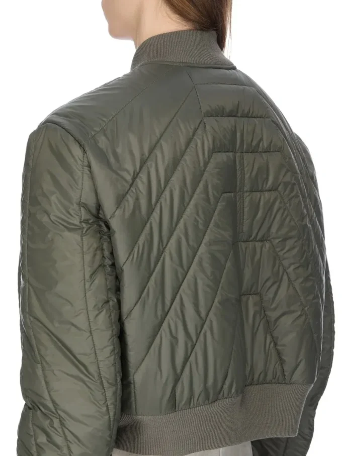 Kurtka lotnicza Ricka Owensa FW25 Concordians z pikowanego nylonu BOSCO LIGHT. RU02E1727NPT1-25