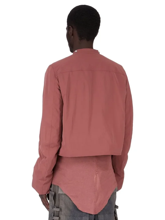 Kurtka RICK OWENS FW25 CONCORDIANS CARGO JKT z MATOWEGO nylonu w kolorze palisandrowym. RU02E1762MT-13