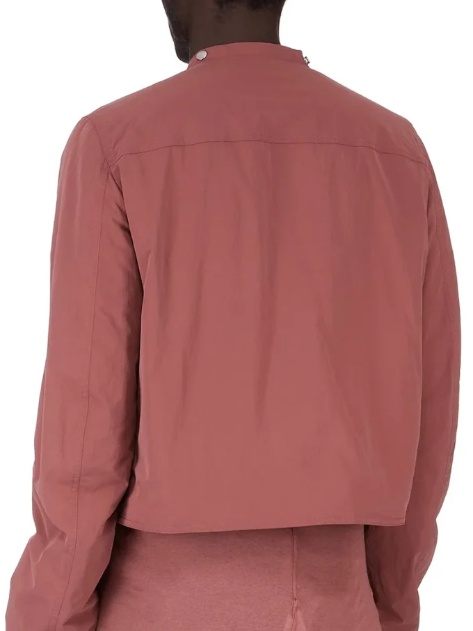 Kurtka RICK OWENS FW25 CONCORDIANS CARGO JKT z MATOWEGO nylonu w kolorze palisandrowym. RU02E1762MT-13