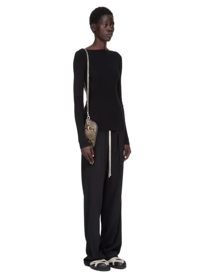 RICK OWENS – AKCESORIA RA02E0711LPY-25