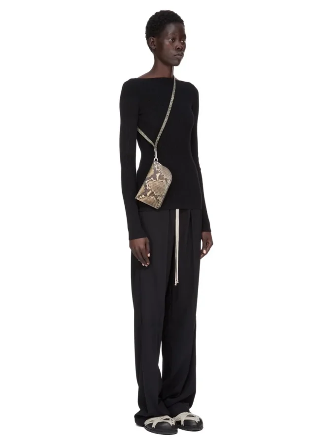 RICK OWENS – AKCESORIA RA02E0711LPY-25