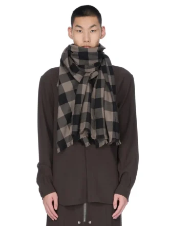RICK OWENS – AKCESORIA RU02E1463SCARJP-34P