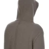 RICK OWENS BLUZA Z KAPTUREM NA ZAMEK FW25 CONCORDIANS PRECOLLECTION Z KASZMIROWEGO DZIANINY DUST LAS PALMAS. RU02E1666KLWS-34