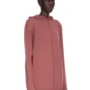 RICK OWENS FW25 CONCORDIANS OVERSIZE BLUZA Z KAPTUREM Z LEKKIEJ DZIANINY RASATO W STYLU PASEWOOD. RP02E4613M-13