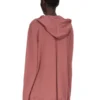 RICK OWENS FW25 CONCORDIANS OVERSIZE BLUZA Z KAPTUREM Z LEKKIEJ DZIANINY RASATO W STYLU PASEWOOD. RP02E4613M-13