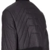 RICK OWENS FW25 CONCORDIANS PIKOWANA KURTKĘ LOTU W CZARNYM JASNYM NYLONIE RU02E1727NPT1-09