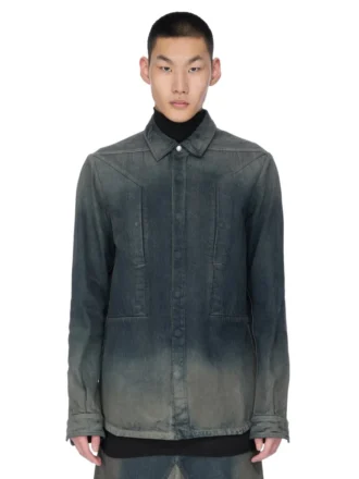 RICK OWENS – KOSZULKI RU02E1237DKDEG-78D
