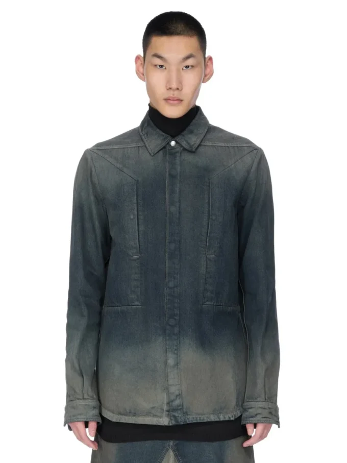 RICK OWENS – KOSZULKI RU02E1237DKDEG-78D