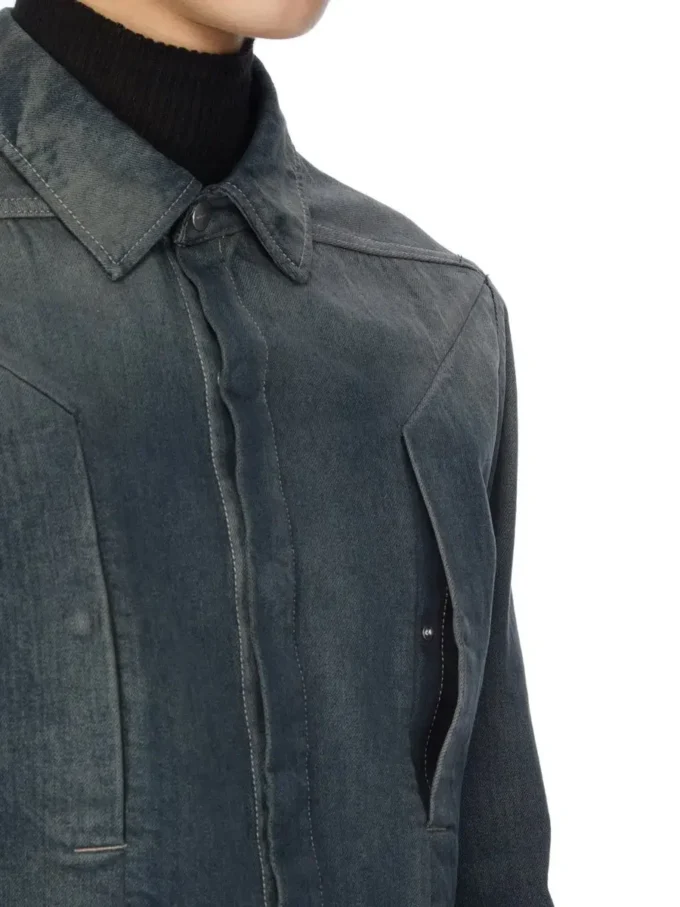 RICK OWENS – KOSZULKI RU02E1237DKDEG-78D