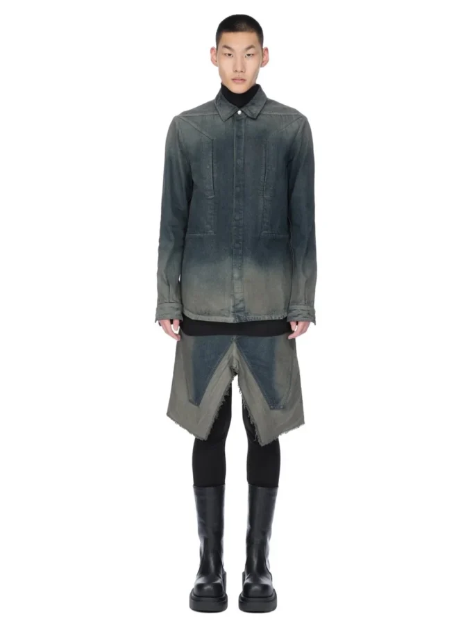 RICK OWENS – KOSZULKI RU02E1237DKDEG-78D