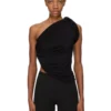 RICK OWENS LILIES FW25 CONCORDIANS ANITA TOP Z WISKOZY KREPY JERSEY LI02E3110RV-09