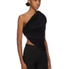 RICK OWENS LILIES FW25 CONCORDIANS ANITA TOP Z WISKOZY KREPY JERSEY LI02E3110RV-09