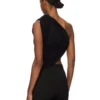 RICK OWENS LILIES FW25 CONCORDIANS ANITA TOP Z WISKOZY KREPY JERSEY LI02E3110RV-09