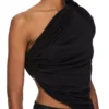 RICK OWENS LILIES FW25 CONCORDIANS ANITA TOP Z WISKOZY KREPY JERSEY LI02E3110RV-09