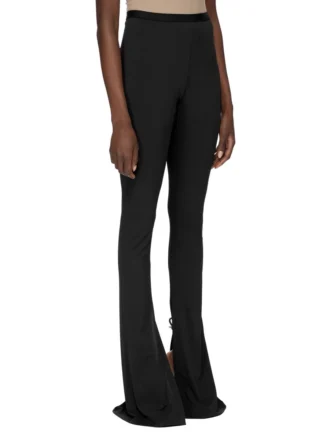 RICK OWENS LILIES FW25 CONCORDIANS CARMEN SPODNIE Z WISKOWEJ KREPY JERSEY LI02E3331CVI-09