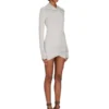 RICK OWENS LILIES FW25 CONCORDIANS KAIRO MINI W KOSZULCE Z MIESZANKI KASZMIRU LI02E3568JBWS-08