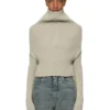 RICK OWENS – ODZIEŻ DZIANINOWA RO02E4675KWVH-34