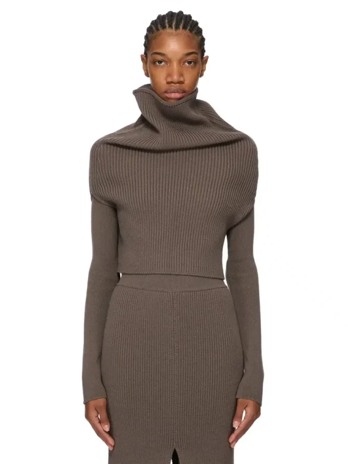 RICK OWENS – ODZIEŻ DZIANINOWA RO02E4675KWVH-78