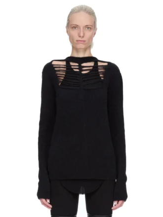 RICK OWENS – ODZIEŻ DZIANINOWA RP02E4601KGRIDP-09